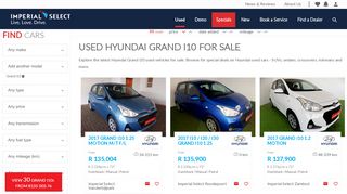 
                            3. Used Hyundai Grand i10 for Sale | Imperial Select