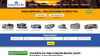 
                            1. Used RVs For Sale in Myrtle Beach, South …