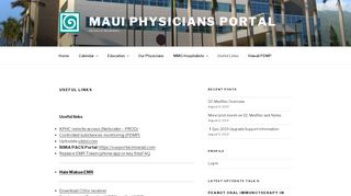 
                            7. Useful links – Maui Physicians Portal - On-call now