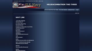 
                            4. Useful Links - United States Navy