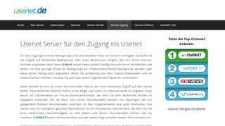 
                            9. Usenet.de - Usenet Server für den Zugang ins Usenet