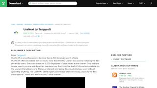 
                            7. UseNext by Tangysoft - Free download and software reviews ...