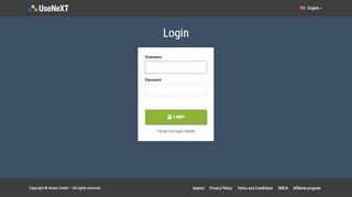 
                            3. UseNeXT Login Service - auth.usenext.de