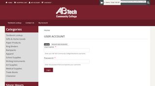 
                            5. User account | AB Tech Community College …