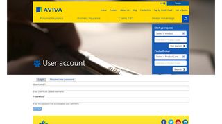 
                            5. User account | Aviva Canada