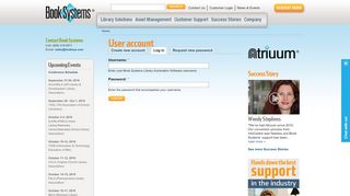 
                            3. User account | Book Systems Library Automation Software