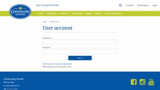 
                            8. User account | Community School