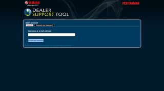 
                            7. User account | Dealer Support Tool - Yamaha Motor Solutions ...