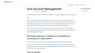 
                            4. User Account Management | Microsoft Docs
