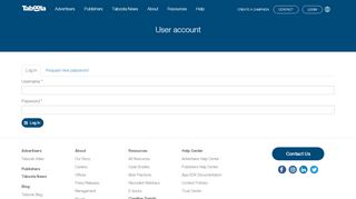 
                            5. User account | Taboola.com