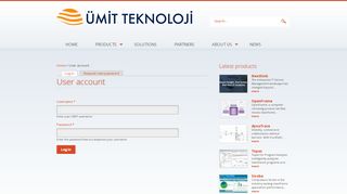 
                            4. User account | UMIT