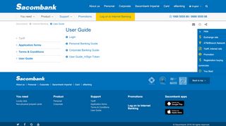 
                            1. User Guide - sacombank.com.vn