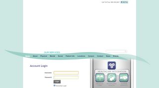 
                            9. User Log In - Meridian Health Services