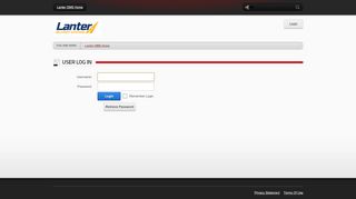 
                            5. User Log In - oms.lanterdeliverysystems.com
