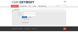 
                            3. User Log In - OxyBoxy