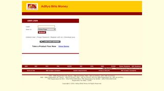 
                            1. USER LOGIN - Aditya Birla Money Broking and Distribution