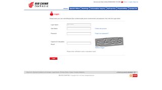 
                            7. User Login - airchina.com.cn