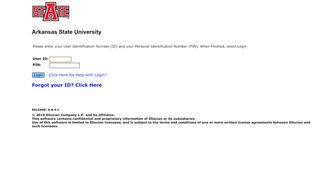 
                            8. User Login - Arkansas State University