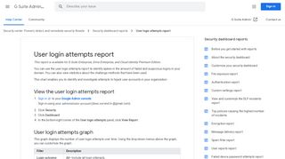 
                            5. User login attempts report - G Suite Admin Help