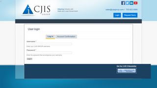 
                            6. User login | CJIS GROUP