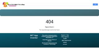 
                            1. User login | Explore MIT App Inventor