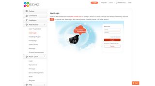 
                            3. User Login - Help - Ezviz - Amazon Web Services