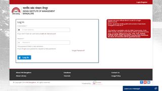 
                            3. User Login | IIM Bangalore