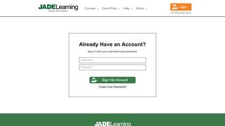 
                            4. User Login | JADE Learning