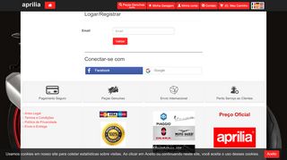 
                            1. User login one # APRILIA - Catálogo Eletrônico de Peças ...