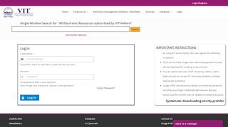 
                            2. User Login | VIT eGateway
