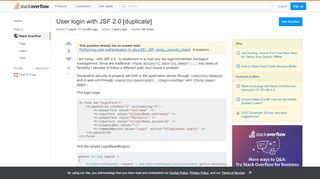 
                            4. User login with JSF 2.0 - Stack Overflow