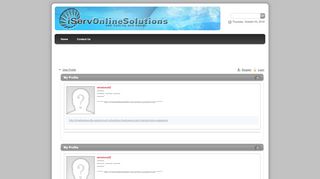 
                            6. User Profile - iservonlinesolutions.com