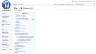 
                            9. User talk:Sherurcij/2 - Wikisource, the free online library