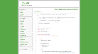 
                            2. UserAuthKI.java - JSch - Java Secure Channel - Examples