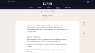 
                            5. Userguide - LVMH