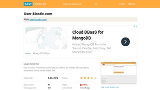 
                            7. User.kiostix.com: Login KiOSTiX - Easy Counter