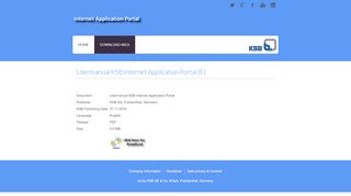 
                            3. Usermanual KSB Internet Application Portal (E)