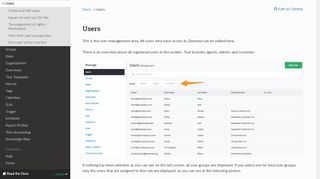 
                            2. Users — Zammad documentation