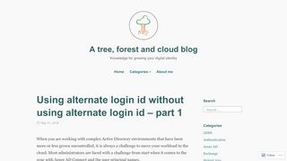 
                            9. Using alternate login id without using alternate login id ...