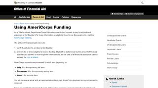 
                            9. Using AmeriCorps Funding | Office of Financial Aid | University of ...