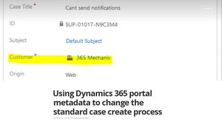 
                            6. Using Dynamics 365 portal metadata to change the standard case ...
