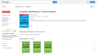 
                            7. Using Microsoft Windows 7, Enhanced Edition - Google Books Result