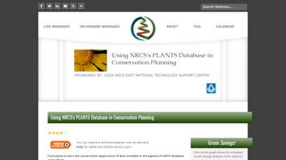 
                            3. Using NRCS's PLANTS Database in Conservation ... - Forestry webinars