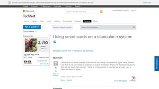 
                            4. Using smart cards on a standalone system - Microsoft