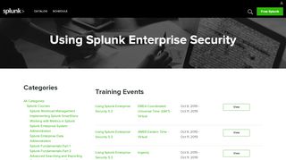 
                            5. Using Splunk Enterprise Security - Splunk