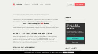 
                            11. Using the Airbnb Owner Login Section - Lodgify