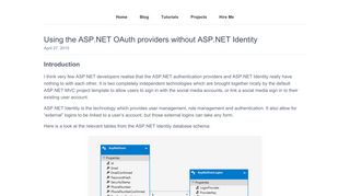 
                            5. Using the ASP.NET OAuth providers without ASP.NET Identity | Jerrie ...