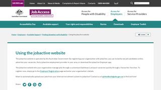 
                            4. Using the jobactive website | Job Access