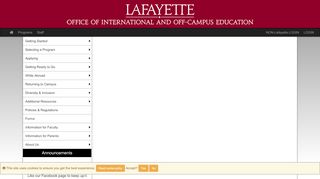 
                            7. Using the Study Abroad Application Portal > Office of International and ...