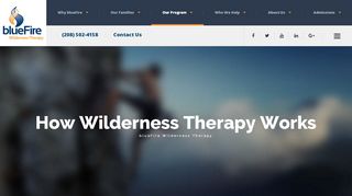 
                            5. Using Wilderness | blueFire - blueFire Wilderness Therapy